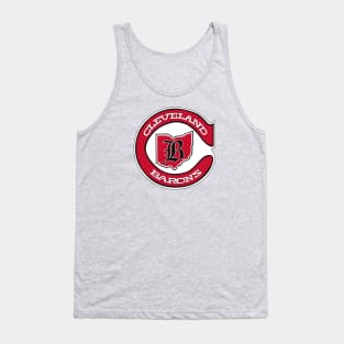 Defunct Cleveland Barons Hockey Tank Top